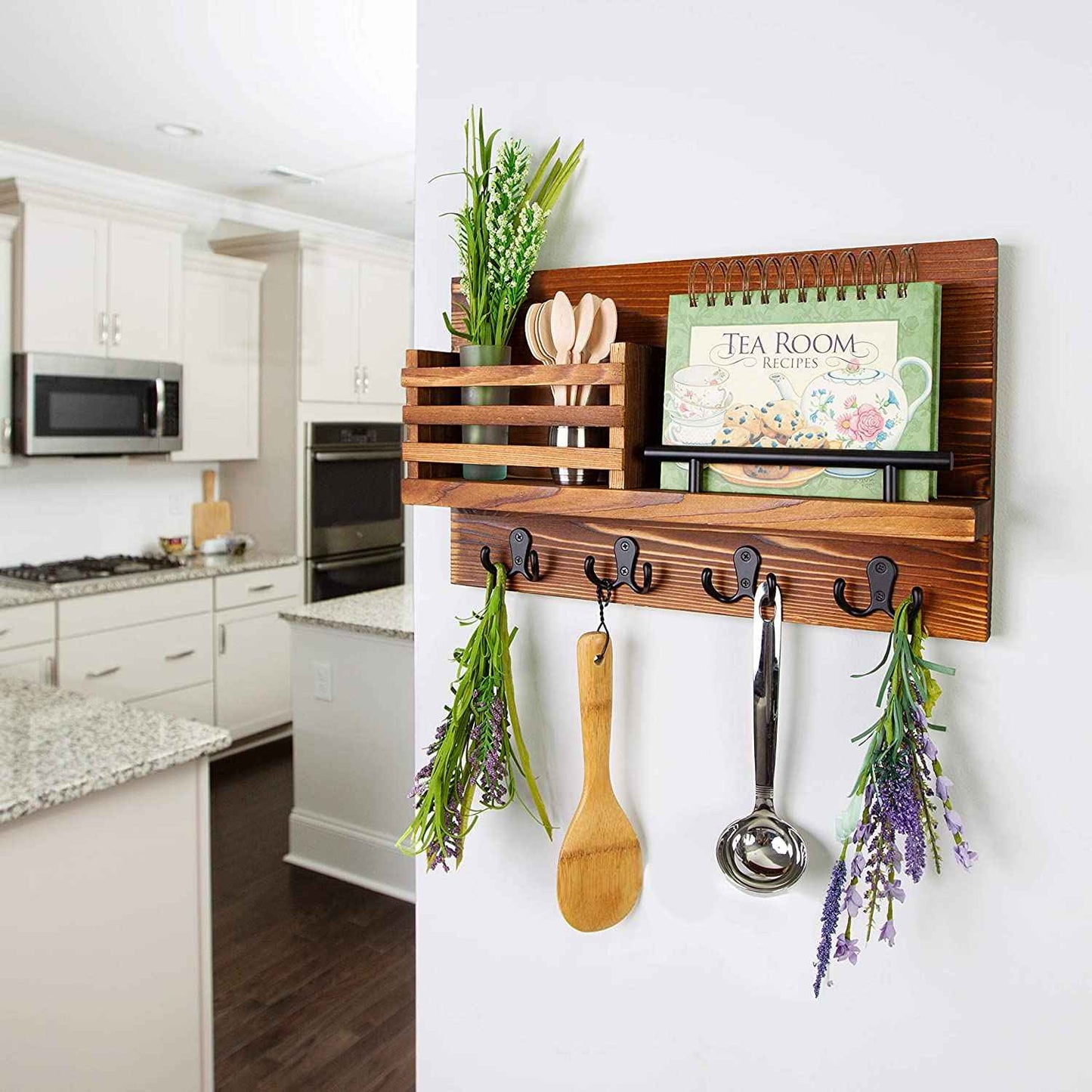 Stylish Wall Key Holder with Hooks