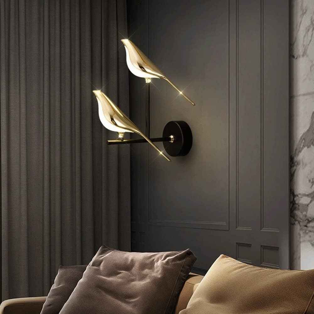 Postmodern Bird Led Wall Lamp Wall Light