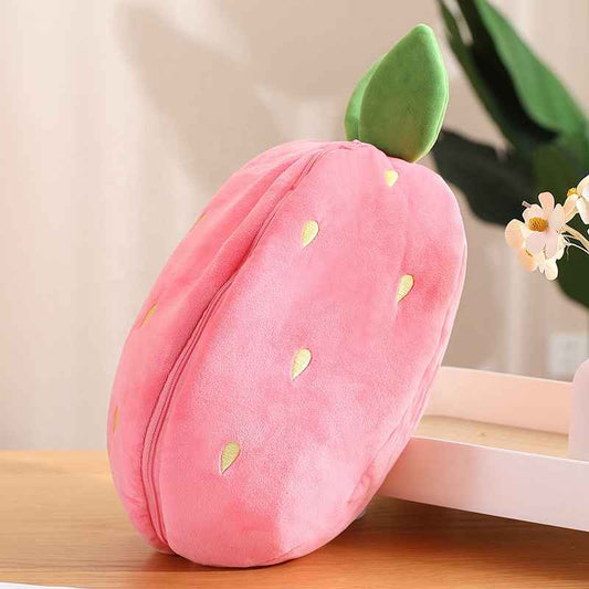 Creative Plushie Animals Plush Strawberry Rabbit | Soft Fruit Toy Rabbit