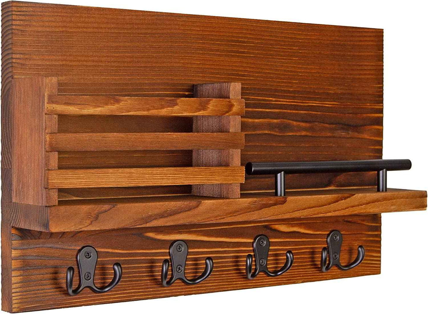 Stylish Wall Key Holder with Hooks