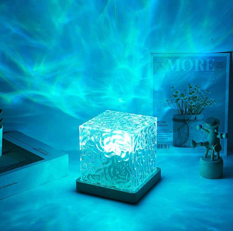 Luminous 3d Water Ripple Night Lamp | 16 Colors