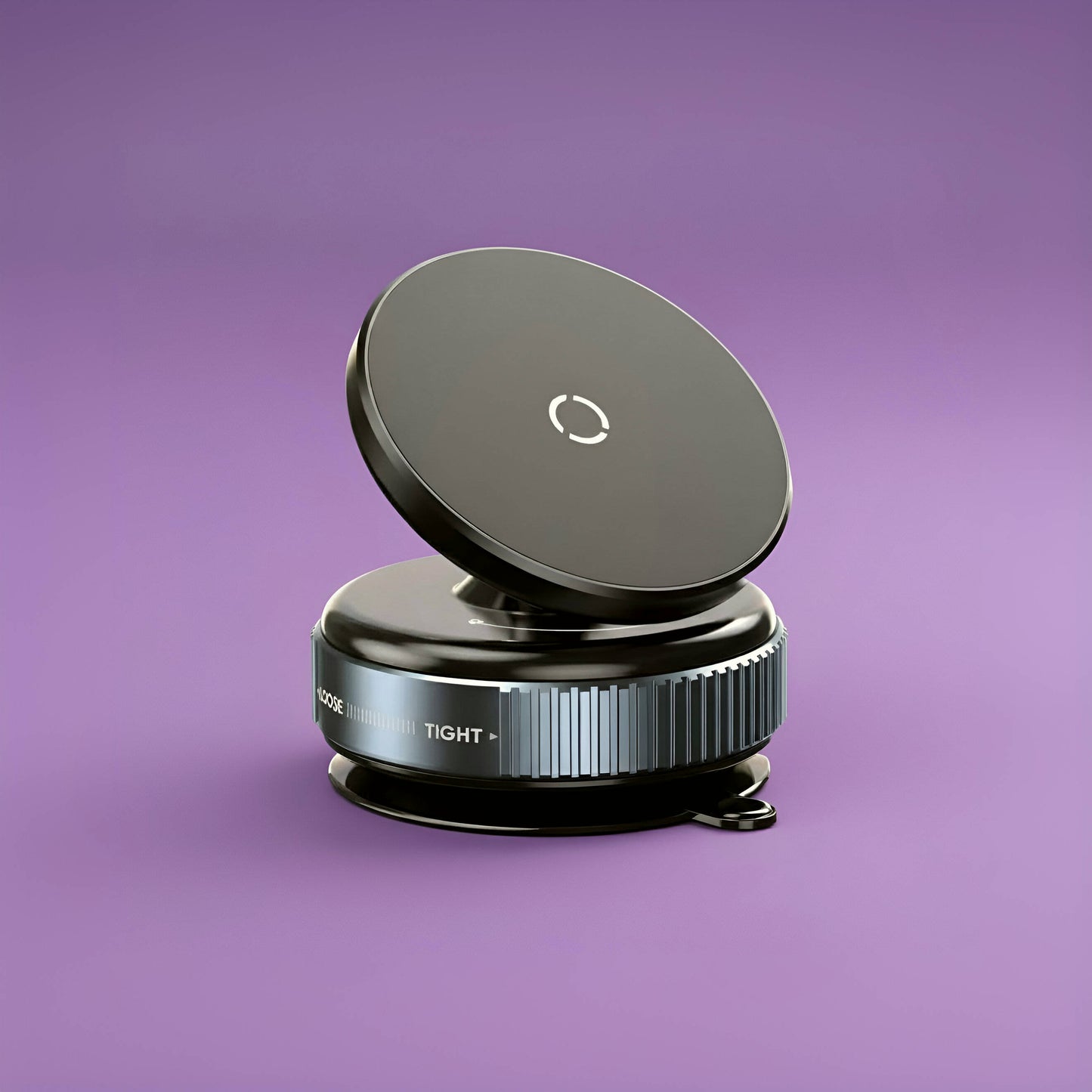 Magnetic dashboard mobile holder