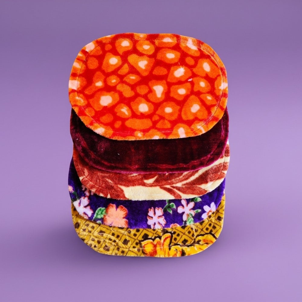 luxurious microfiber soft oval floor mat